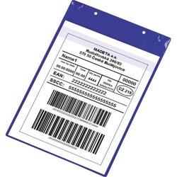 DJOIS 170101 Kennzeichnungstasche Neodym A4 bl 5 St./Pack.