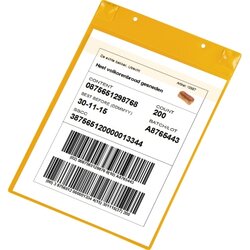 DJOIS 170104 Kennzeichnungstasche Neodym A4 ge 5 St./Pack.