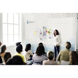 magnetoplan® Whiteboard Infinity Wall X weiß