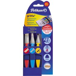 Pelikan 100401603 Schulpinsel griffix GPI3T sortiert 3St