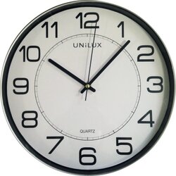 UNILUX 400094406 Wanduhr MAGNETUHR +Battterie grau
