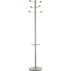 UNILUX 400069048 Garderobenständer BOUQUET 173cm 6Haken metallgrau