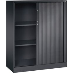 C+P 143032000S10074 Aktenschrank 3OH 1310x1000x435mm sgr/sgr
