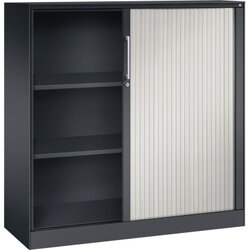 C+P 143031000S10077 Aktenschrank 3OH 1310x1200x435mm sgr/lgr