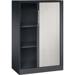 C+P 143033000S10056 Aktenschrank 3OH 1310x800x435mm sgr/lgr