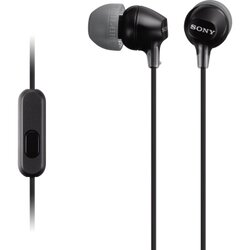 Sony MDR-EX15APB Kopfhörer In-Ear schwarz 