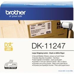 Brother DK11247 Etikett 103x164mm weiß 180 St./Pack.