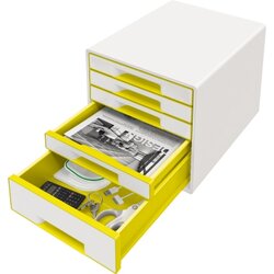 Leitz Schubladenbox WOW CUBE 5 Schubladen