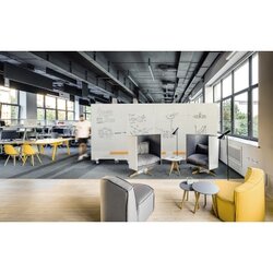 magnetoplan® Whiteboard Infinity Wall mobil
