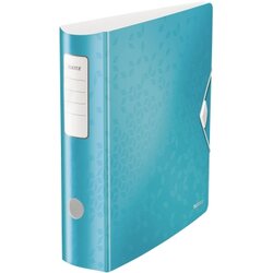 Leitz 11060051 Ordner Active WOW DIN A4 82mm Polypropylen eisblau