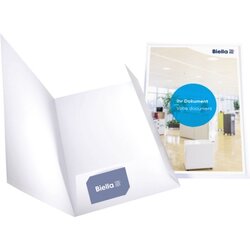 Biella 0186401.01 Präsentationsmappe Pearl 22,5x31,5cm weiß