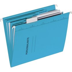 PAGNA 44105-02 Personalmappe DIN A4 34x24,5x0,8cm Karton blau