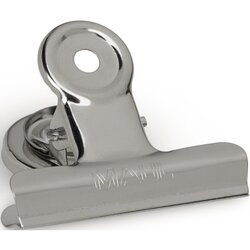 MAUL 2185096 Briefklemmer 50mm nickel 2 St./Pack.