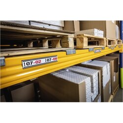 DURABLE Schilderrahmen C-Profil 20 x 4 cm (B x H) 5 St./Pack.