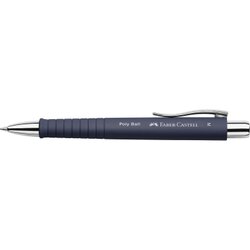 Faber-Castell 241151 Kugelschreiber POLY BALL M Mine bl Schaft bl