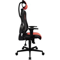 TOPSTAR Gaming-Stuhl SITNESS® RS mit Kopfstütze schwarz/rot