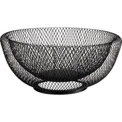APS 30206 Obstkorb Wire 31cm schwarz 