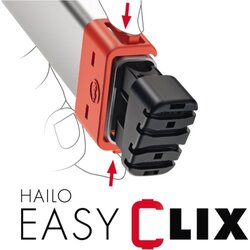 Hailo Stehleiter L80 Comfortline max. Arbeitshöhe 3,5 m