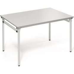 Neutralware 810010981 Klapptisch Vierfuß 120x80 alu lgr
