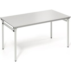 Neutralware 810011081 Klapptisch Vierfuß 140x70 alu lgr