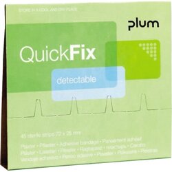 QuickFix 5513 Pflaster Refill Detectable 45 St./Pack.