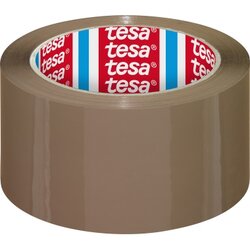 tesa® 04195-00001 Packband 66mx50mm PP braun 