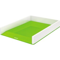Leitz 53611054 Briefkorb WOW DIN A4 PS weiß/grün