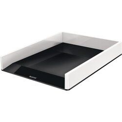 Leitz 53611095 Briefkorb WOW DIN A4 PS weiß/schwarz