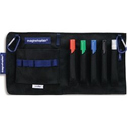 magnetoplan® 11121 Moderationstasche Action Wallet gefüllt