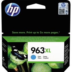 HP 3JA27AE Tintenpatrone 963XL 1.600Seiten cyan