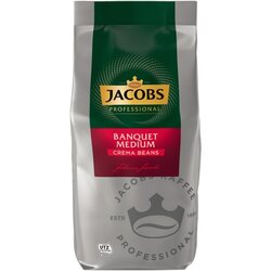 JACOBS 4055442 Kaffee Bankett Cafe Creme ganze Bohne 1kg