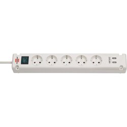 brennenstuhl® 1150660325 Steckdosenleiste Bremounta 5x +USB 3m ws