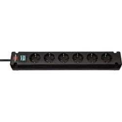 brennenstuhl® 1150650316 Steckdosenleiste Bremounta 6fach 3m sw