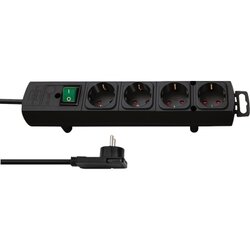 brennenstuhl® 1153100100 Steckdosenleiste Comfort-Line 4fach sw