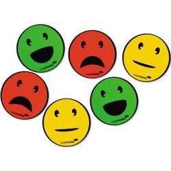 Legamaster 7-123304 Magnet Emoticon sort 50mm 6 St./Pack.