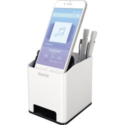 Leitz Stifteköcher WOW Duo Colour inkl. Soundverstärkungsfunktion