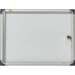 Nobo® 1901798 Schaukasten 51x37x2,2cm 2xDIN A4 Aluminium ws