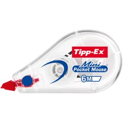 Tipp-Ex® 9325641 Korrekturroller Mini Pocket Mouse 5mmx6m weiß