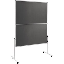Legamaster 7-209300 Moderationswand 120x150cm klappbar Filz grau