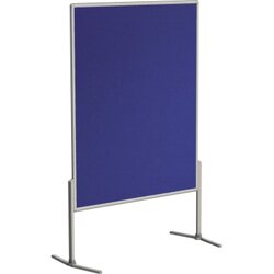 FRANKEN MT804303 Moderationstafel PRO 150x120cm Filz blau