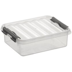 Sunware H6162302 Aufbewahrungsbox Q-line 1l transparent