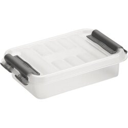 Sunware H6162002 Aufbewahrungsbox Q-line 0,2l transparent