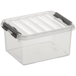 Sunware H6162402 Aufbewahrungsbox Q-line 2l transparent
