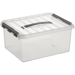 Sunware H6162602 Aufbewahrungsbox Q-line 15l Tragegriff tr