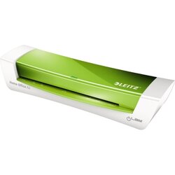 Leitz 73680054 Laminiergerät iLAM HomeOffice DIN A4 weiß/grün
