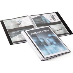 DURABLE 243201 Sichtbuch DURALOOK Plus DIN A4 17mm 20Hüllen PP sw