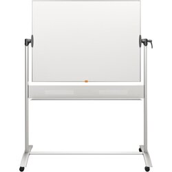 Nobo® 1901029 Weißwandtafel 90x120cm mobil drehbar