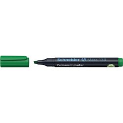 Schneider 113304 Permanentmarker Maxx 133 1+4mm Keilspitze grün