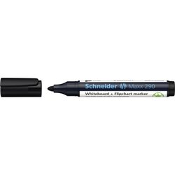 Schneider 129001 Boardmarker Maxx 290 1-3mm Rundspitze schwarz