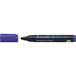 Schneider 125003 Permanentmarker Maxx 250 2-7mm Keilspitze blau